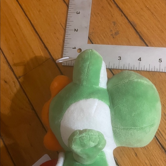 Yoshi Stuffed Plush NEW: Mario All Star Coll Walmart Comic con 2025 Made Vietnam - Picture 6 of 10
